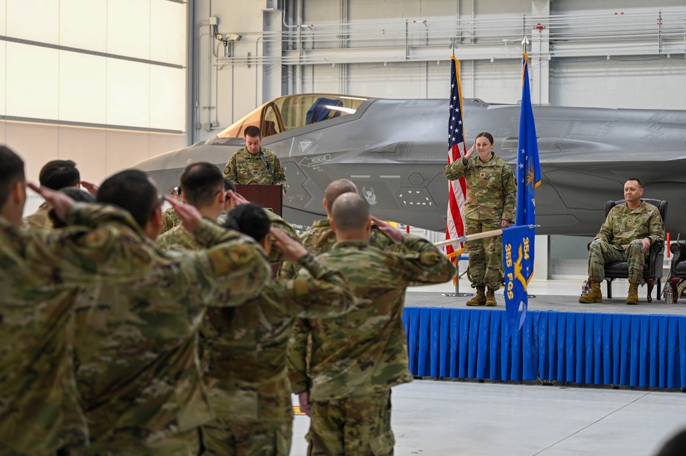 355th FGS holds change of command