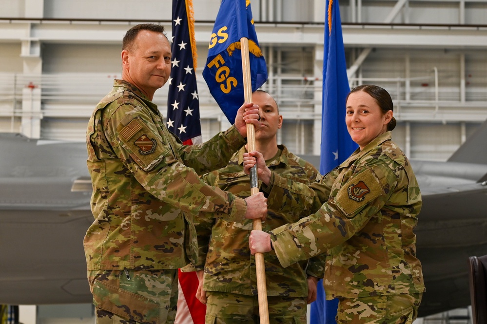 355th FGS holds change of command