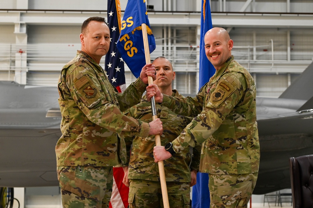 355th FGS holds change of command