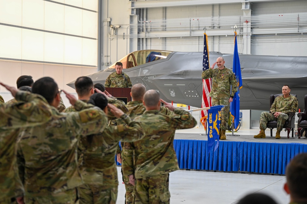 355th FGS holds change of command