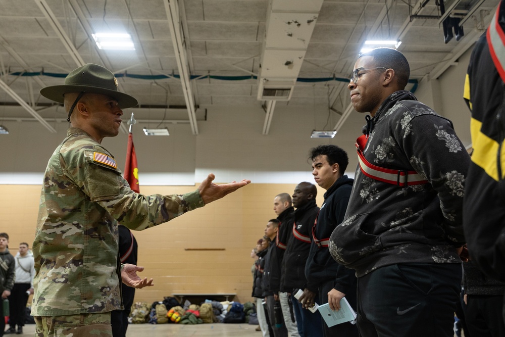 Recruit Sustainment Program conducts febuary drill