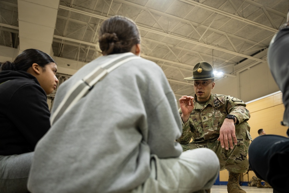 Recruit Sustainment Program conducts febuary drill