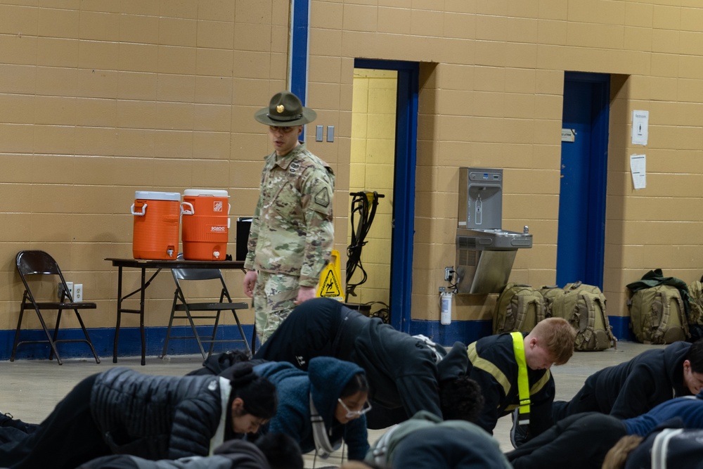 Recruit Sustainment Program conducts febuary drill