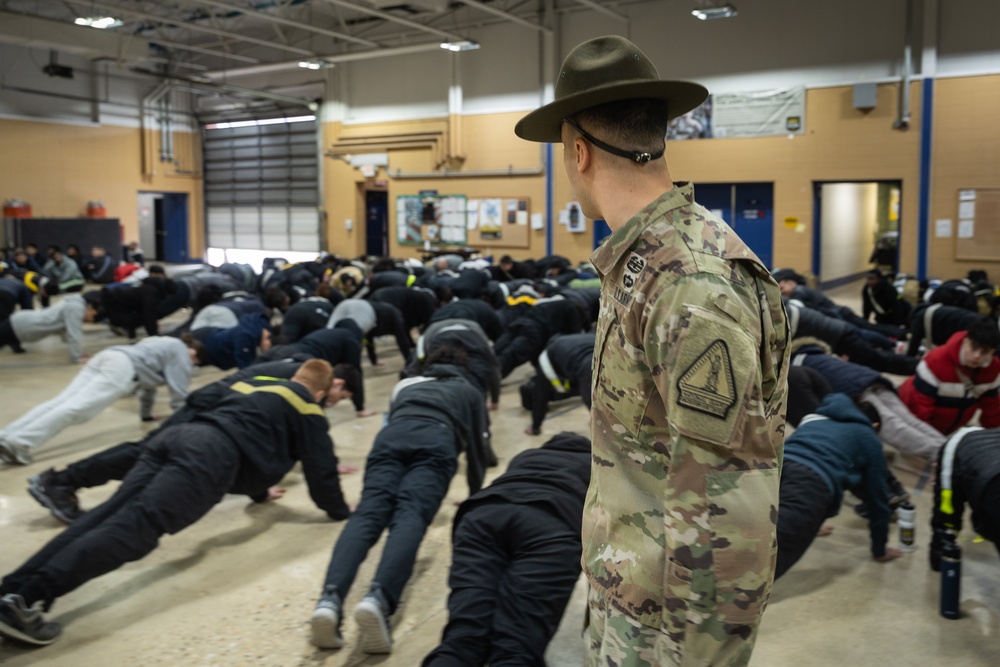 Recruit Sustainment Program conducts febuary drill