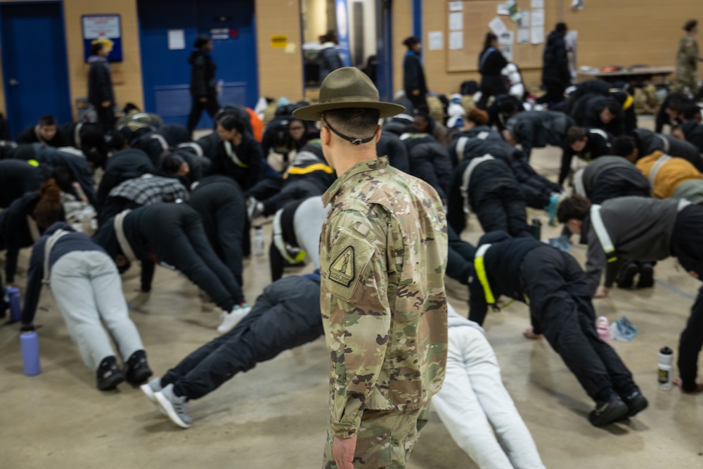 Recruit Sustainment Program conducts febuary drill