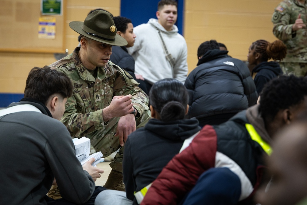 Recruit Sustainment Program conducts febuary drill