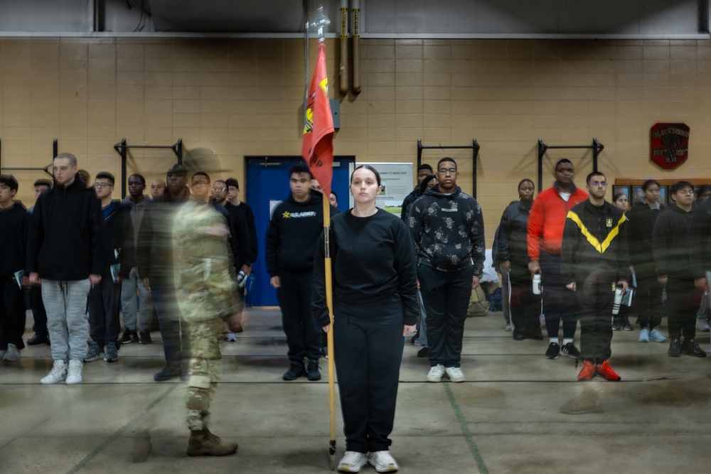 Recruit Sustainment Program conducts febuary drill