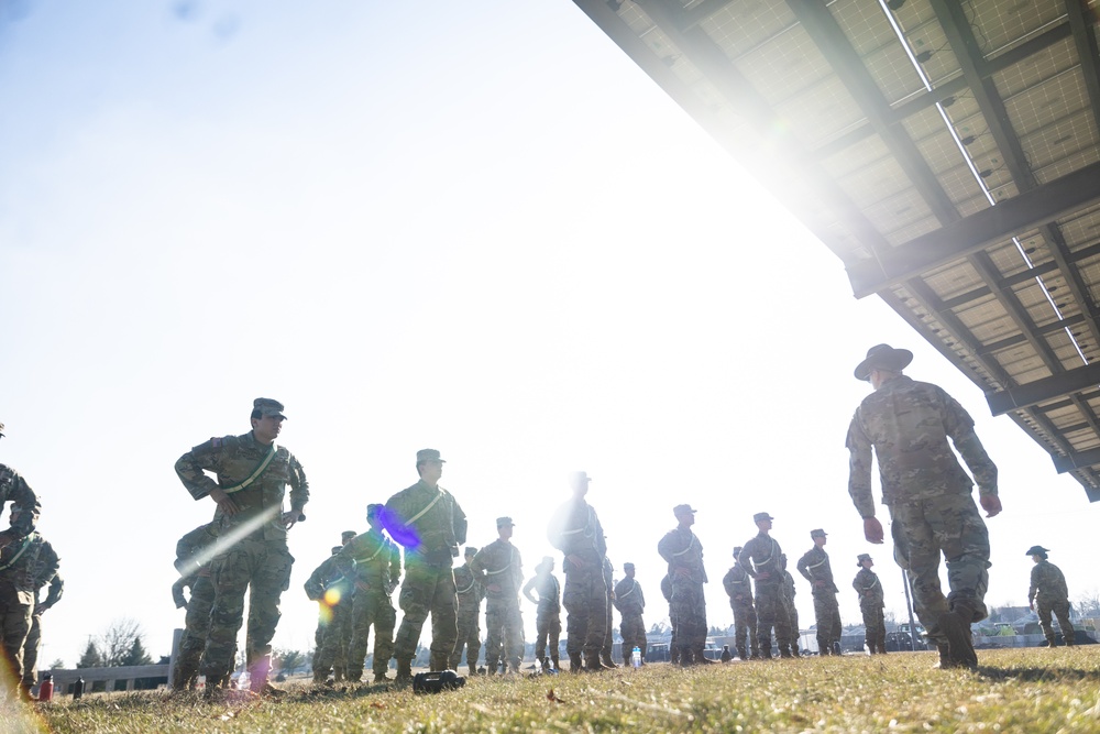 New Jersey Army National Guard Conducts Years First Recruit Sustainment Program Weekend Drill