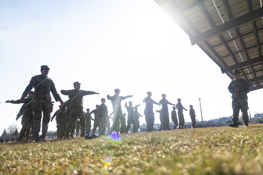 New Jersey Army National Guard Conducts Years First Recruit Sustainment Program Weekend Drill