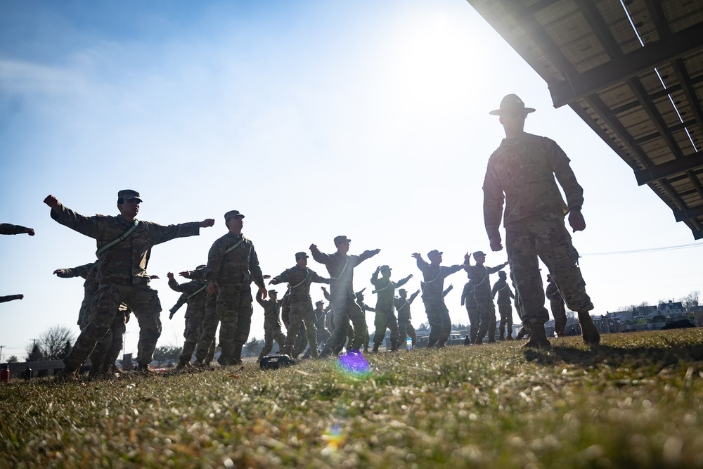 New Jersey Army National Guard Conducts Years First Recruit Sustainment Program Weekend Drill