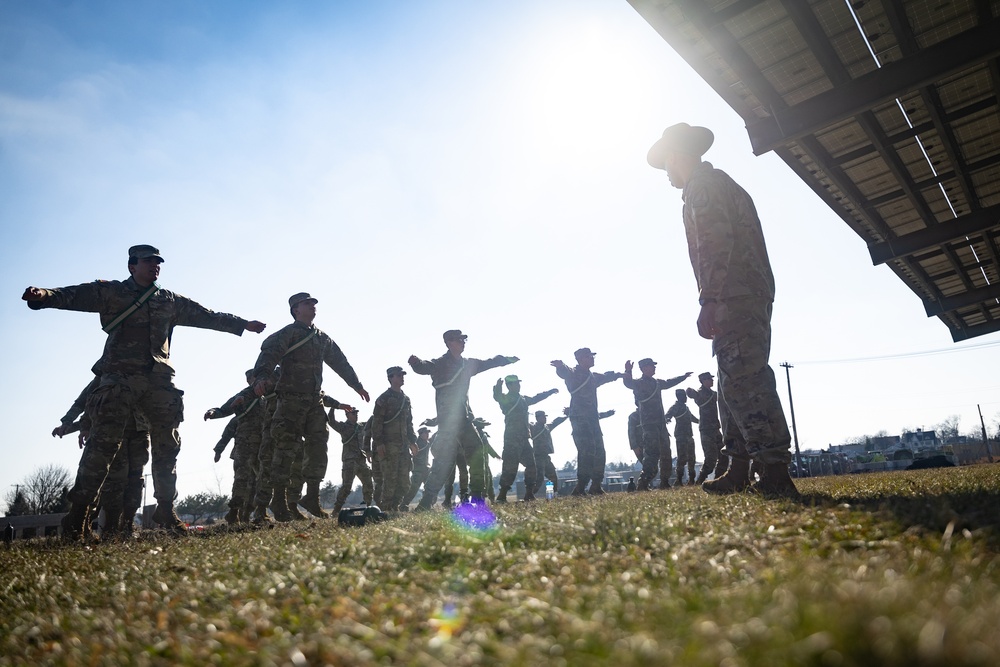 New Jersey Army National Guard Conducts Years First Recruit Sustainment Program Weekend Drill