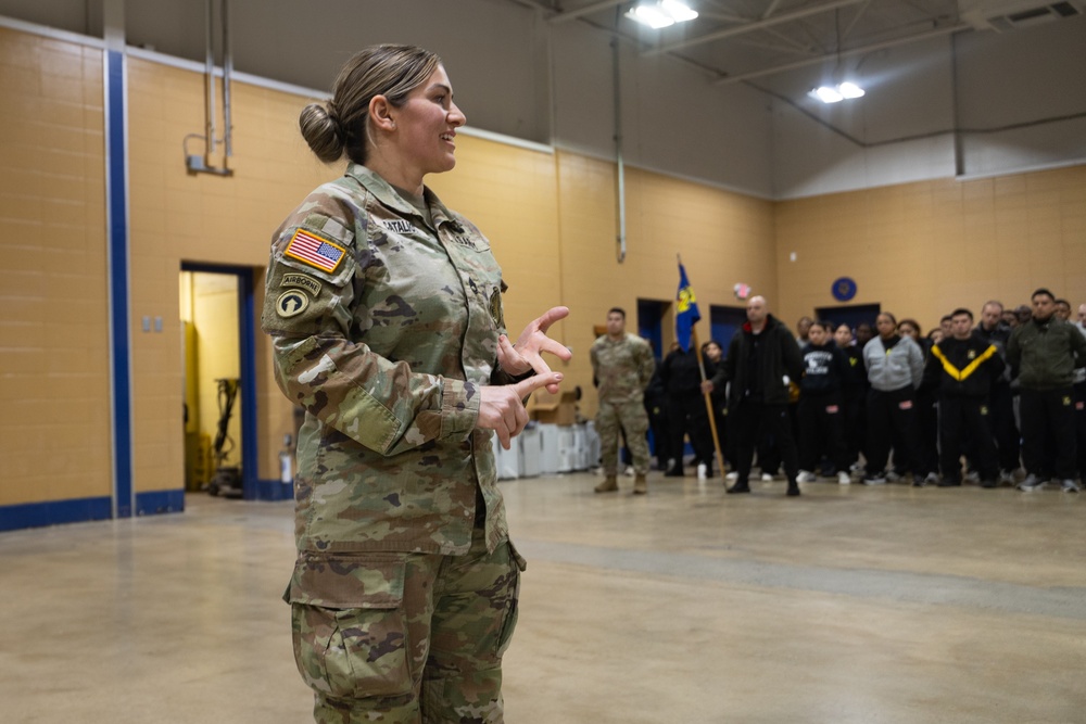 New Jersey Army National Guard Conducts Years First Recruit Sustainment Program Weekend Drill