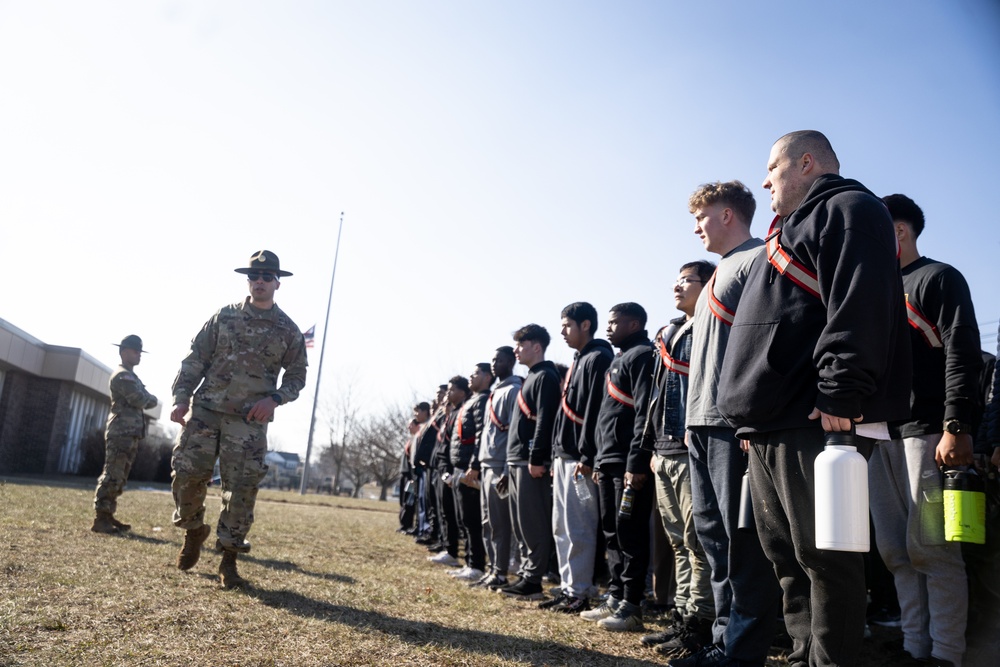 New Jersey Army National Guard Conducts Years First Recruit Sustainment Program Weekend Drill