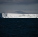 USCGC Polar Star (WAGB 10) conducts crane operations in McMurdo Sound during Operation Deep Freeze