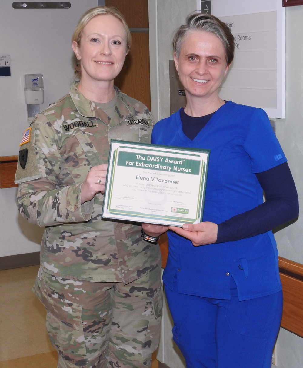 Walter Reed recognizes nursing team members with DAISY Awards