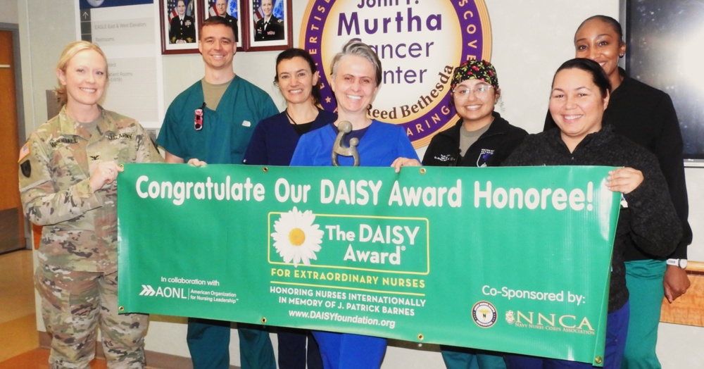 Walter Reed recognizes nursing team members with DAISY Awards