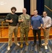 Actor Noah Centineo visits Naval Station Norfolk