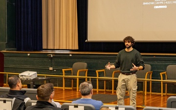 Actor Noah Centineo visits Naval Station Norfolk