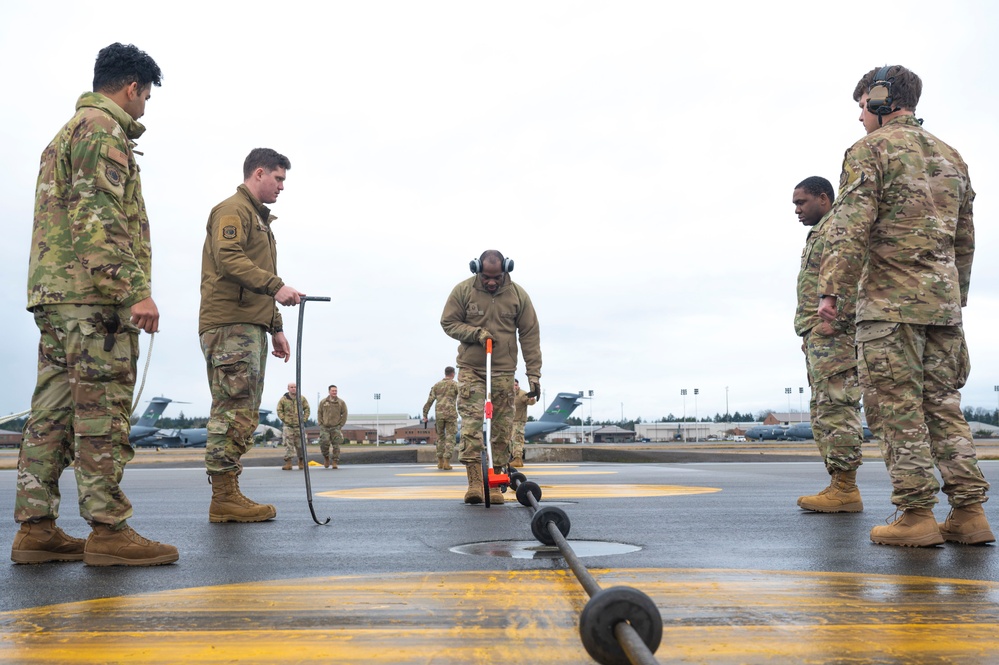 Catching jets: 627th CES completes annual BAK-12 test