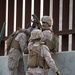 U.S. Marines reinforce southern border wall to assist with border security mission