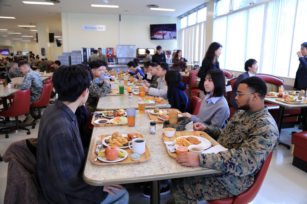 Meijo Univeristy students visited Camp Hansen
