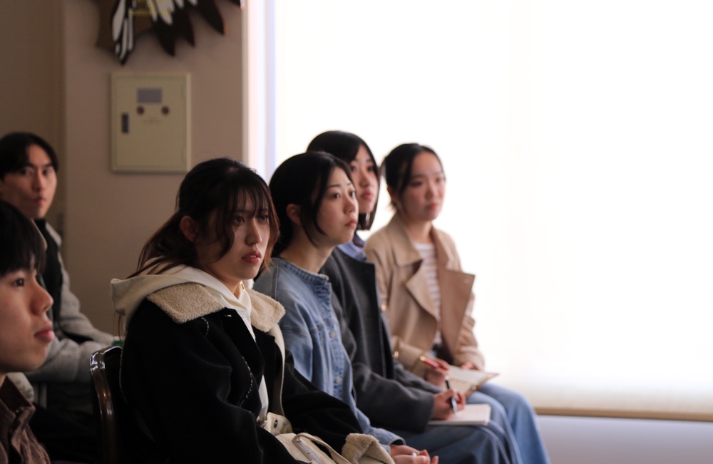 Meijo Univeristy students visited Camp Hansen