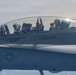 USMC F/A-18C returns to base after participation in CN25