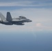 USMC F/A-18C returns to base after participation in CN25