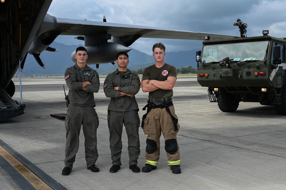 Joint fire rescue training at Exercise NEXUS FORGE