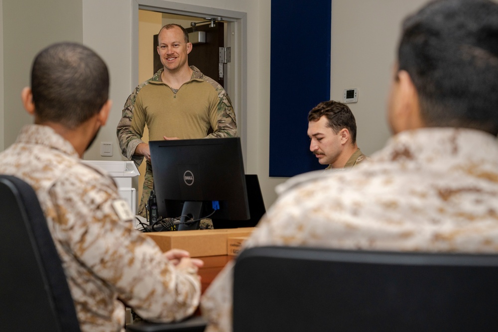 378th EOSS and Partner Nation Controllers Collaborate on Landing Zone Training