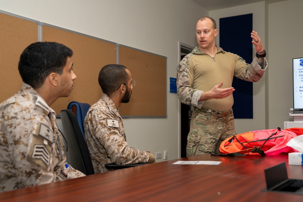 378th EOSS and Partner Nation Controllers Collaborate on Landing Zone Training