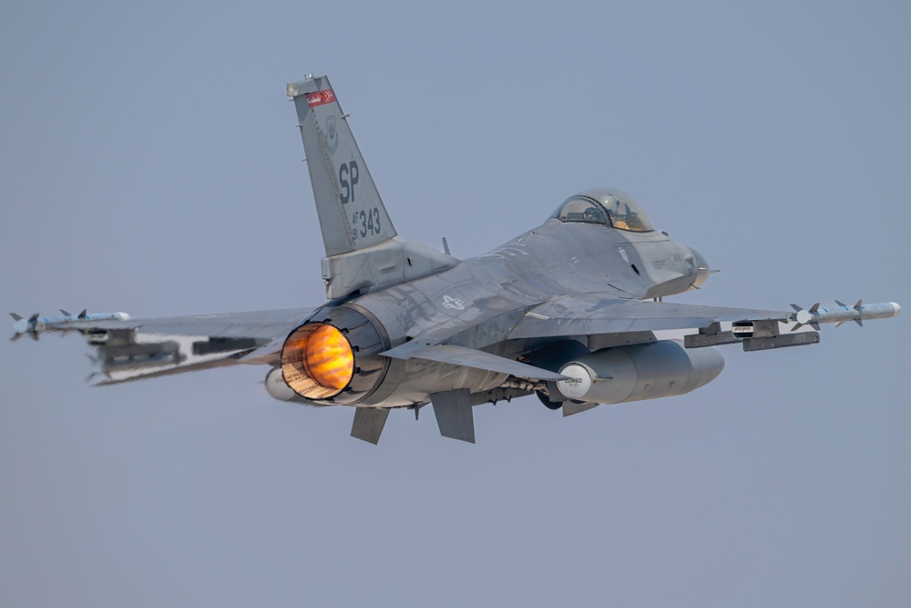 378th AEW F-16 Fighting Falcons Enhance Readiness in Spears of Victory