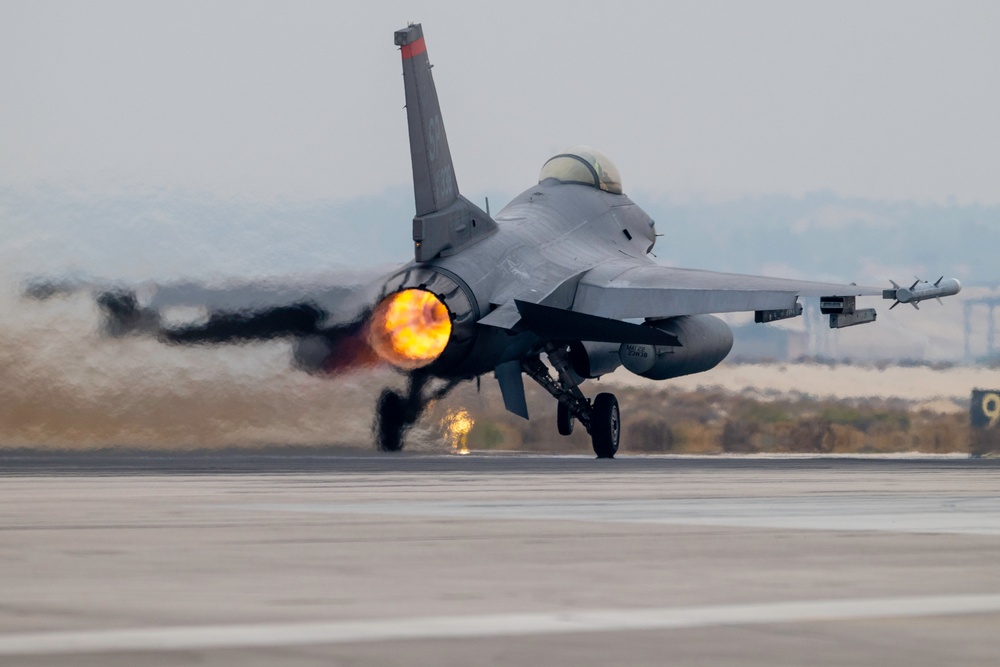 378th AEW F-16 Fighting Falcons Enhance Readiness in Spears of Victory