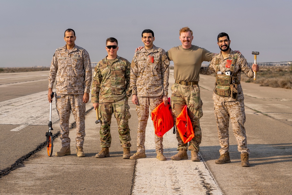 378th EOSS and Partner Nation Controllers Team Up for Landing Zone Training