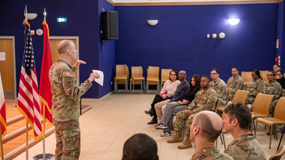 Capt. Bret Borden promotes to Maj.