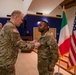 Capt. Bret Borden promotes to Maj.