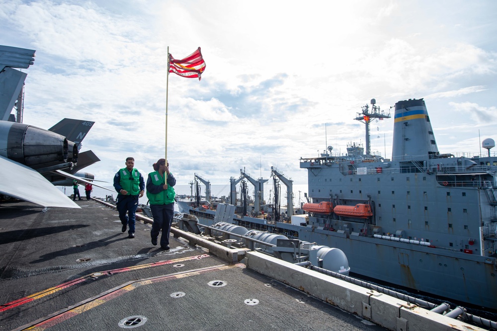 USS Carl Vinson (CVN 70) Conducts Routine Operations in the Celebes Sea