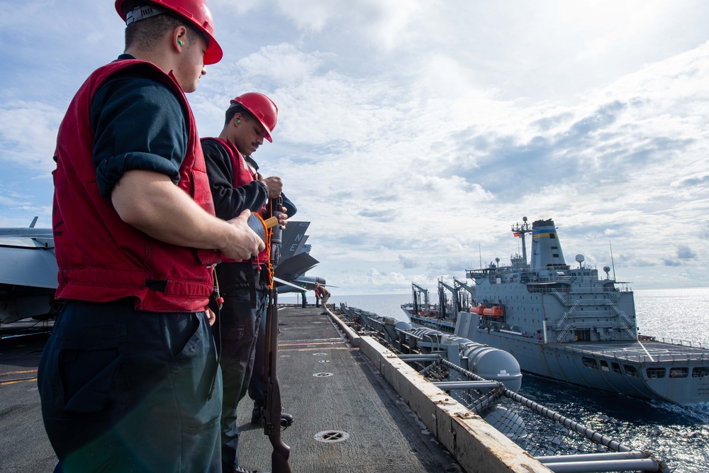 USS Carl Vinson (CVN 70) Conducts Routine Operations in the Celebes Sea