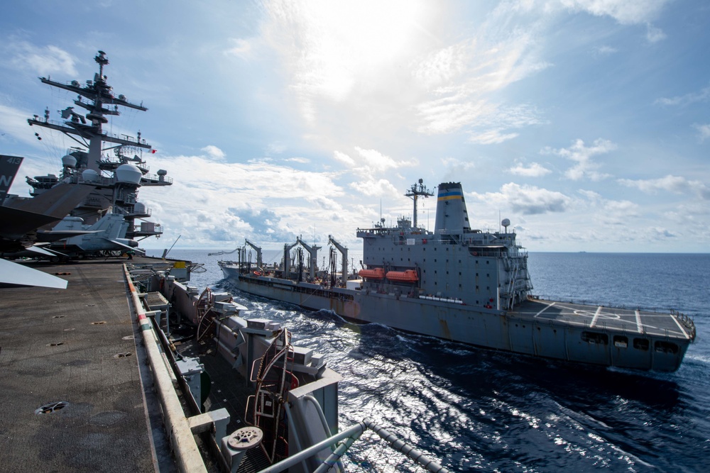 USS Carl Vinson (CVN 70) Conducts Routine Operations in the Celebes Sea