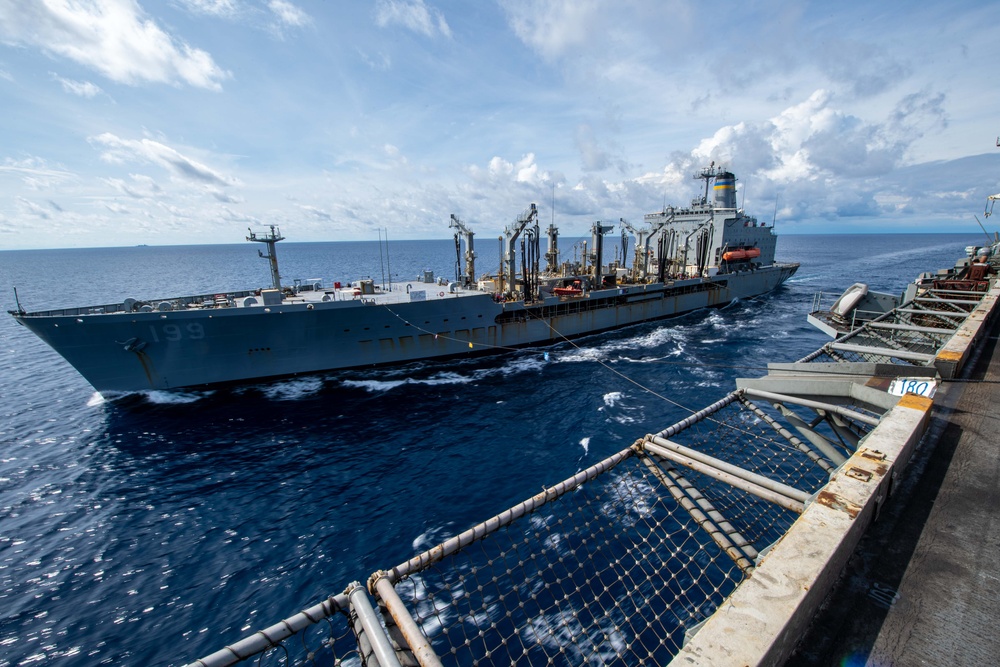 USS Carl Vinson (CVN 70) Conducts Routine Operations in the Celebes Sea