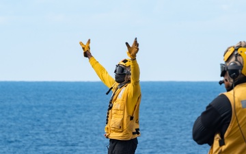 USs America (LHA 6) Conducts Flight Operations