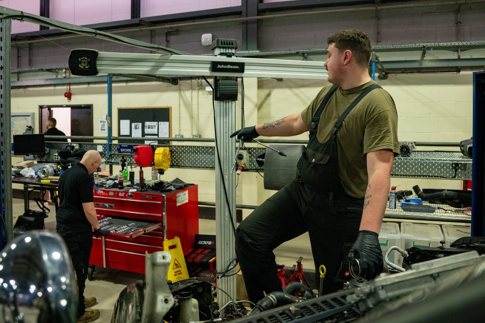 Keeping the mission moving: 48th Vehicle Maintenance