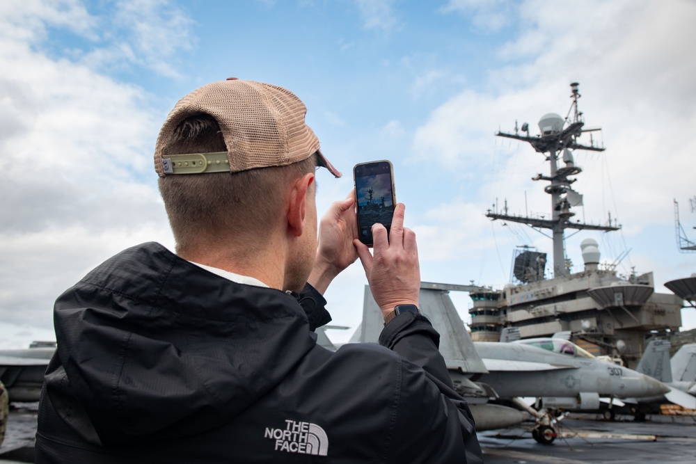 USS Harry S. Truman (CVN 75) welcomes NSA Souda Bay personnel