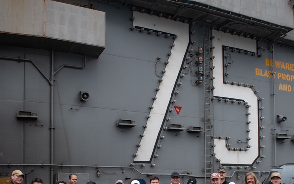 USS Harry S. Truman (CVN 75) welcomes NSA Souda Bay personnel