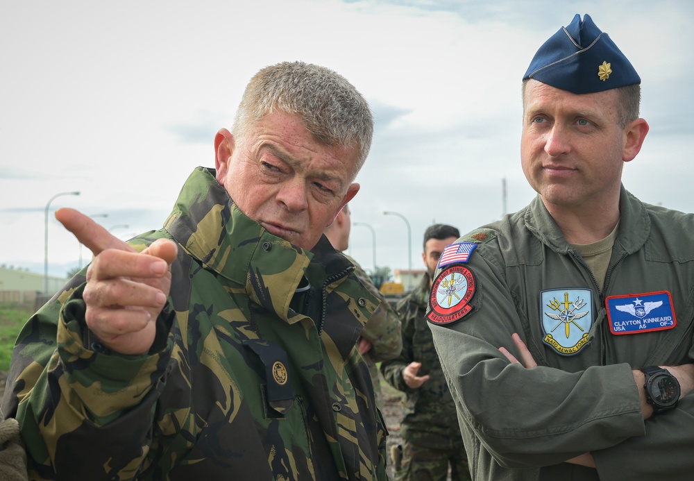 U.S., Spanish, Portuguese military personnel participate in expeditionary airfield damage repair training at Morón AB