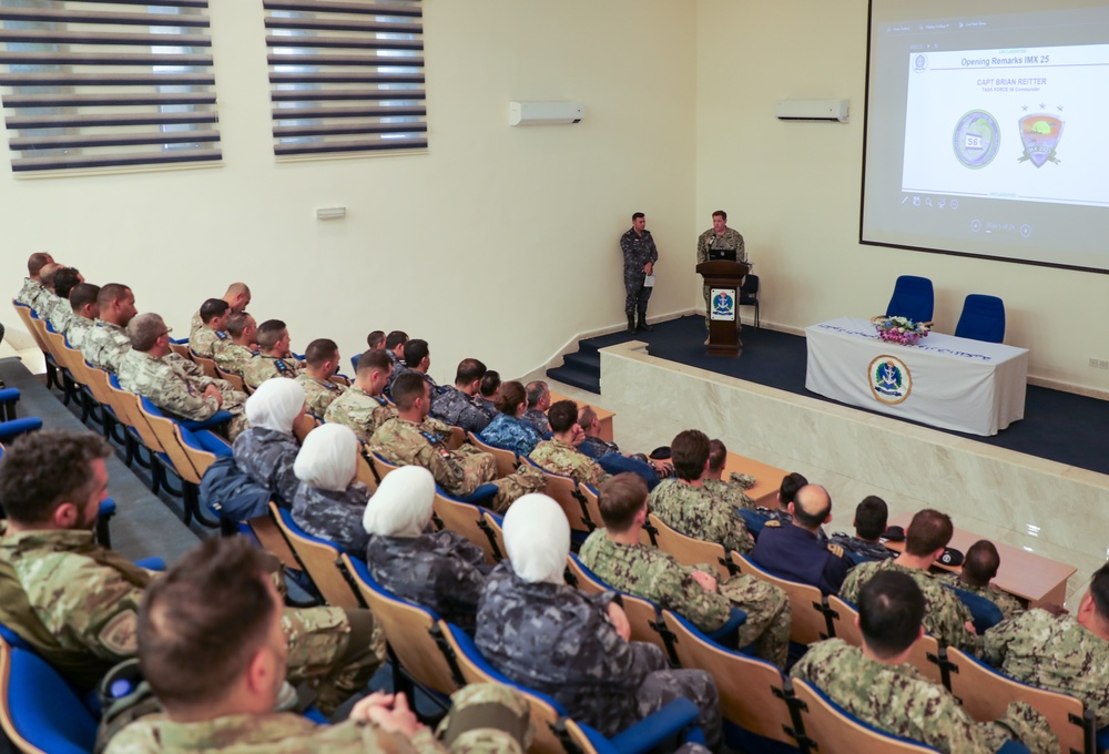 U.S. Navy, 30+ Partners Commence International Maritime Exercise (IMX) 2025 In Jordan