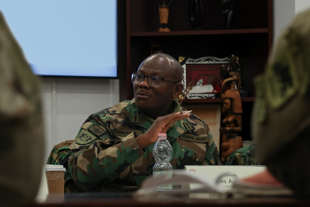 Ghana Armed Forces visit Italy to discuss African Land Forces Summit