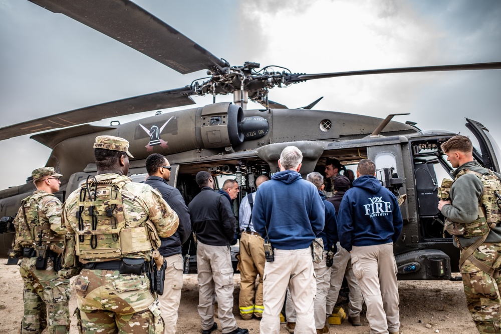 Task Force Shikra Crew Extraction Training