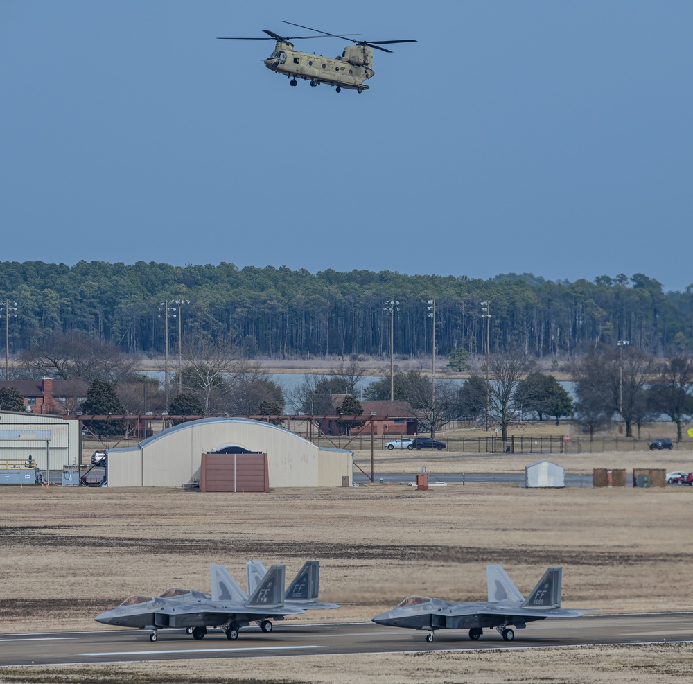 1st Fighter Wing Demonstrates Strength and Readiness in Elephant Walk