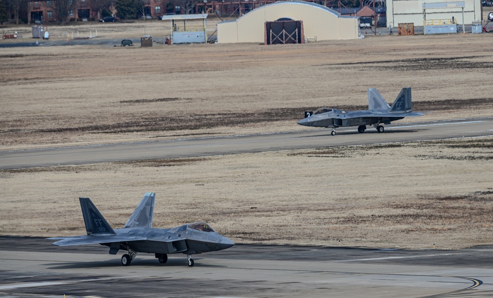 1st Fighter Wing Demonstrates Strength and Readiness in Elephant Walk